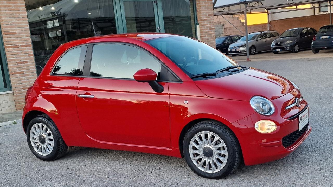 Fiat 500 1.0 Hybrid Red