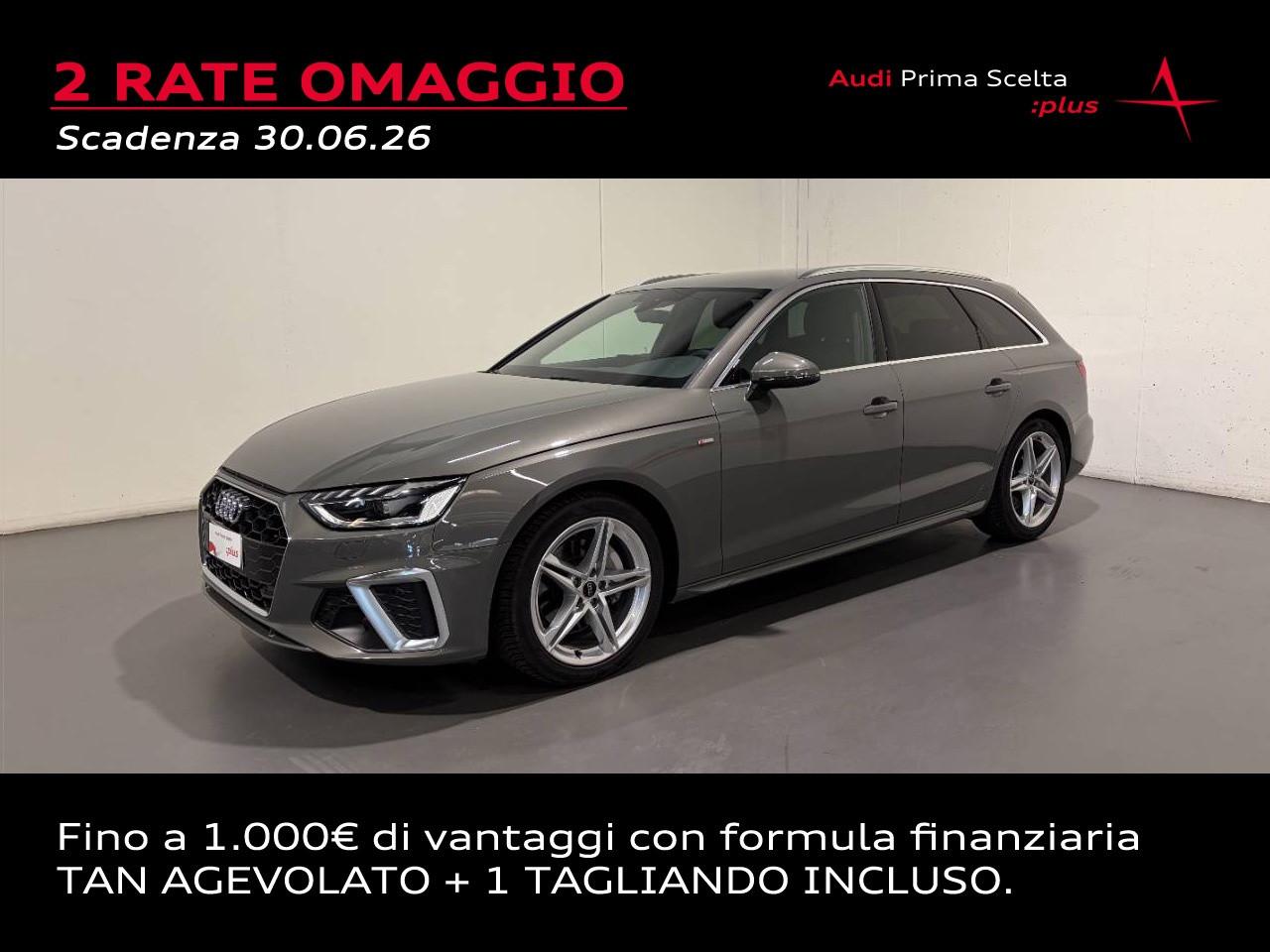 AUDI A4 AVANT 40 TDI MHEV QUATTRO S-TRONIC S LINE EDITION
