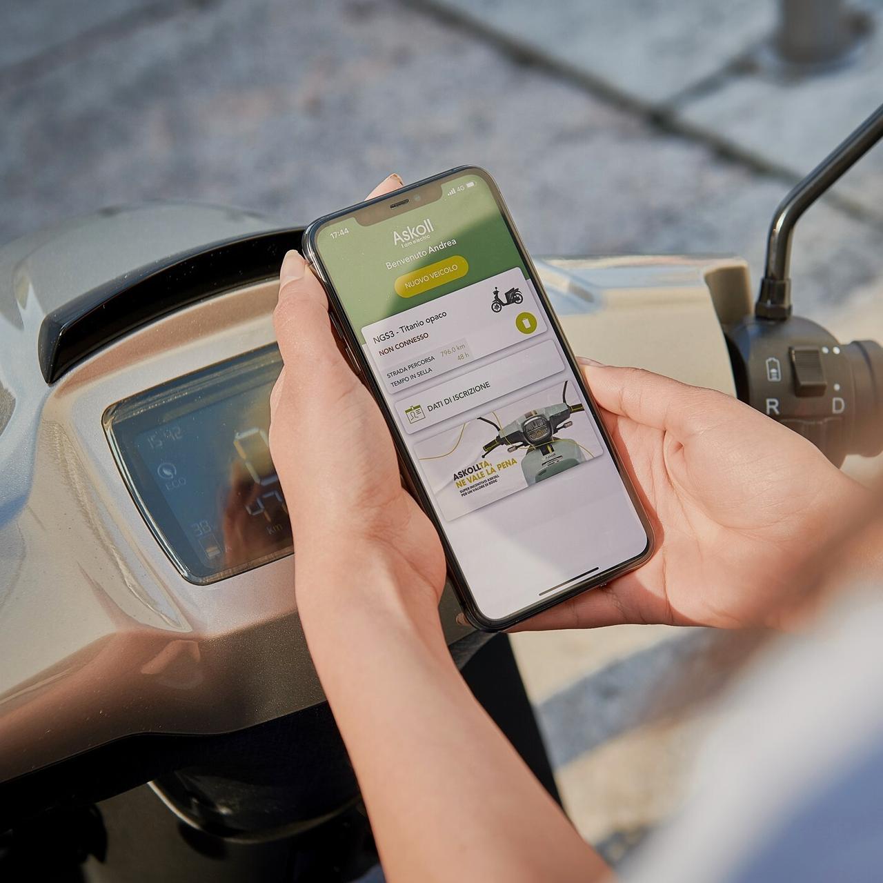 Askoll NGS3 elettrico – TAN Zero – Pronta Consegna