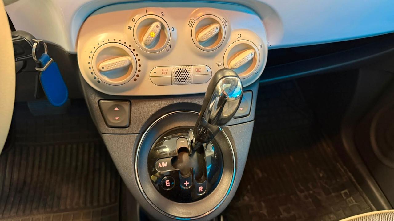 FIAT 500 1.2 LOUNGE AUTOMATICA 2008 TETTO
