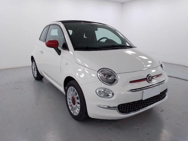 FIAT 500C 1.0 hybrid (Red) 70cv