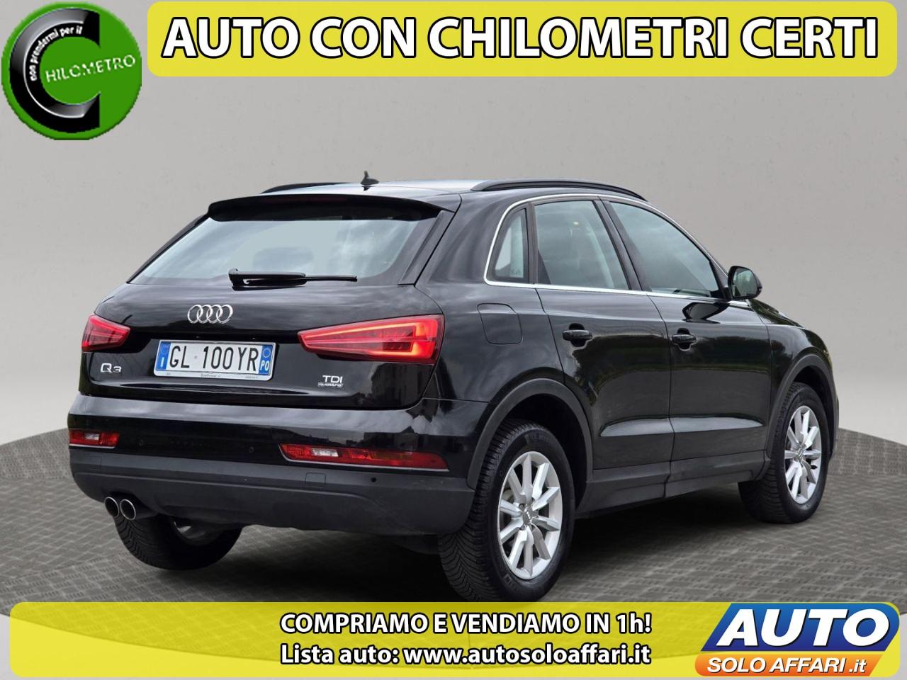 AUDI Q3 2.0 TDI 150CV QUATTRO S-TRONIC 4X4 AUTOMATICA EU6B