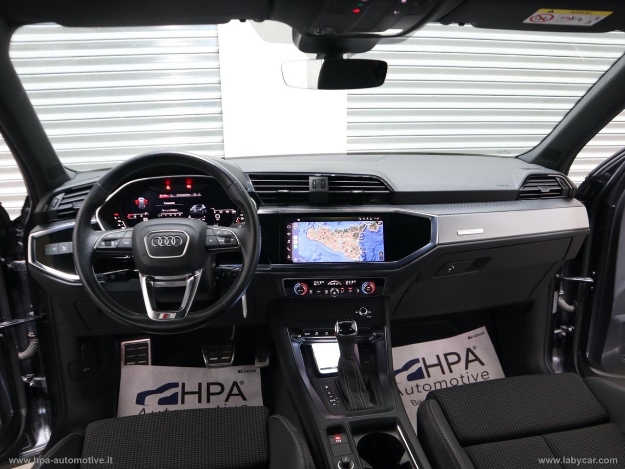 AUDI Q3 SPORTBACK 2.0TDI 200CV S-tronic S-LINE NAVI MATRIX LED PELLE QUATTRO RETROCAMERA