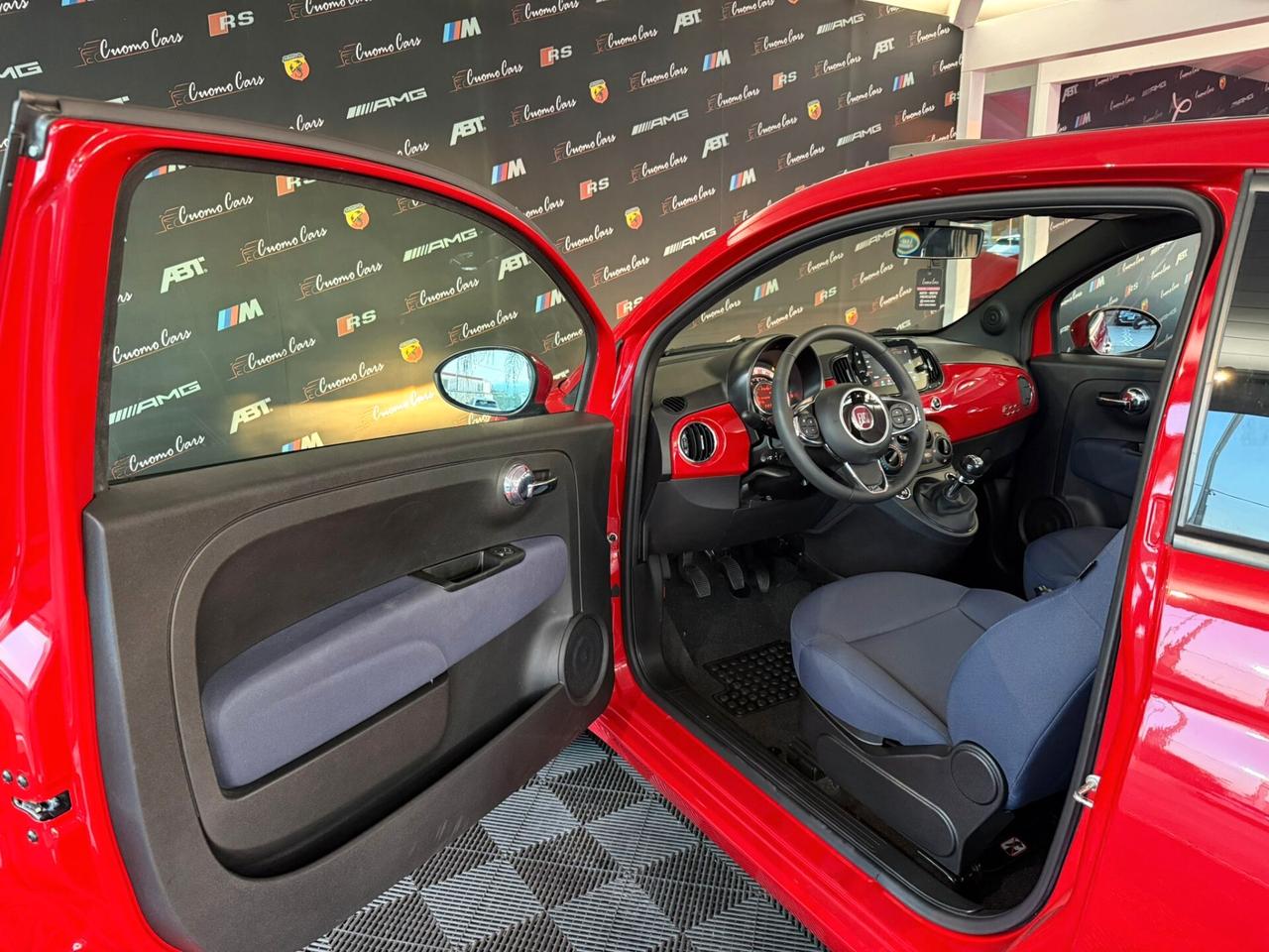 Fiat 500 C 1.0 Hybrid Red