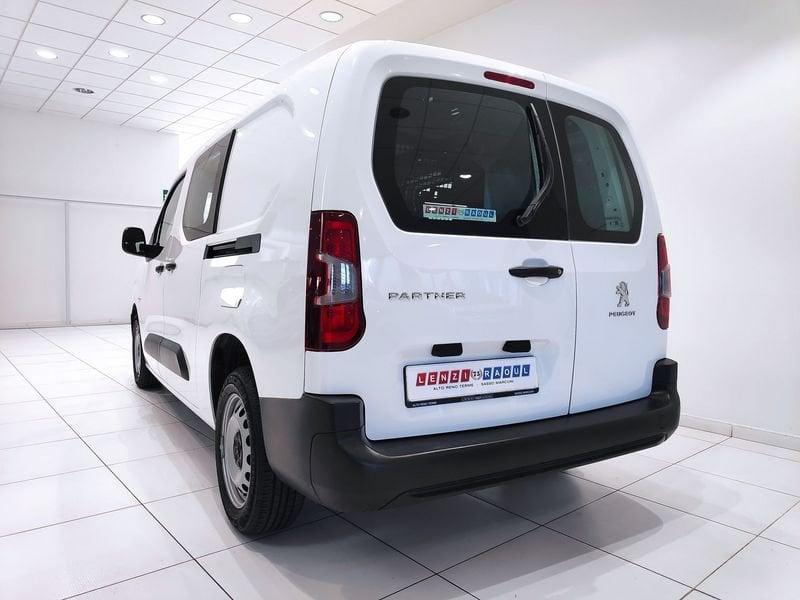 Peugeot Partner Partner BlueHDi 100 PL-DC Lungo Paratia Mobile*5 POSTI*CARGO o TRASPORTO PERSONE in POCHI ISTANTI*