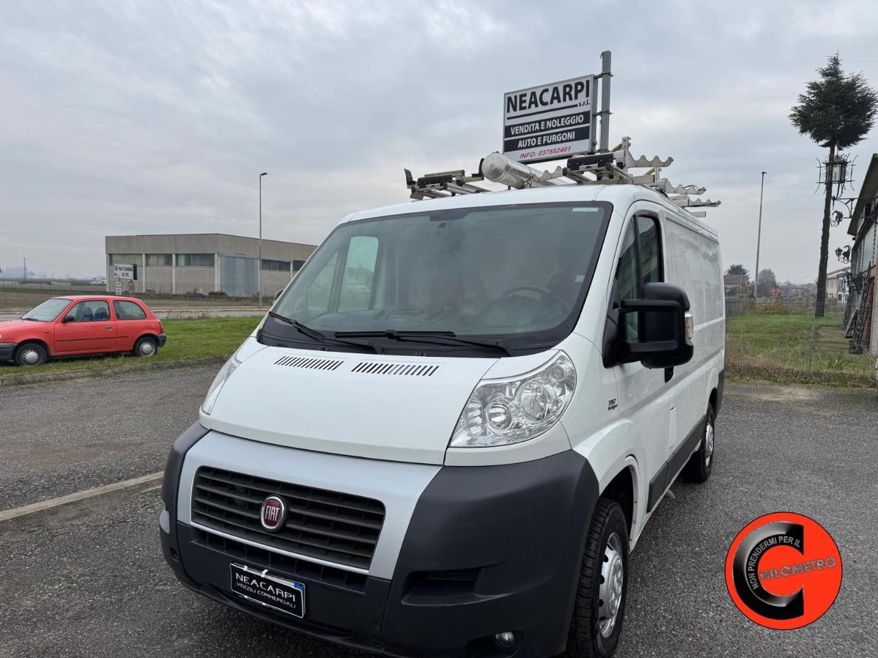 Fiat Ducato 33 2.3 MJT 130 CV ALLESTITO EX ENEL (PC-TN L1H1)SENSORI-POCHISSIMI KM!-PORTAPACCHI-
