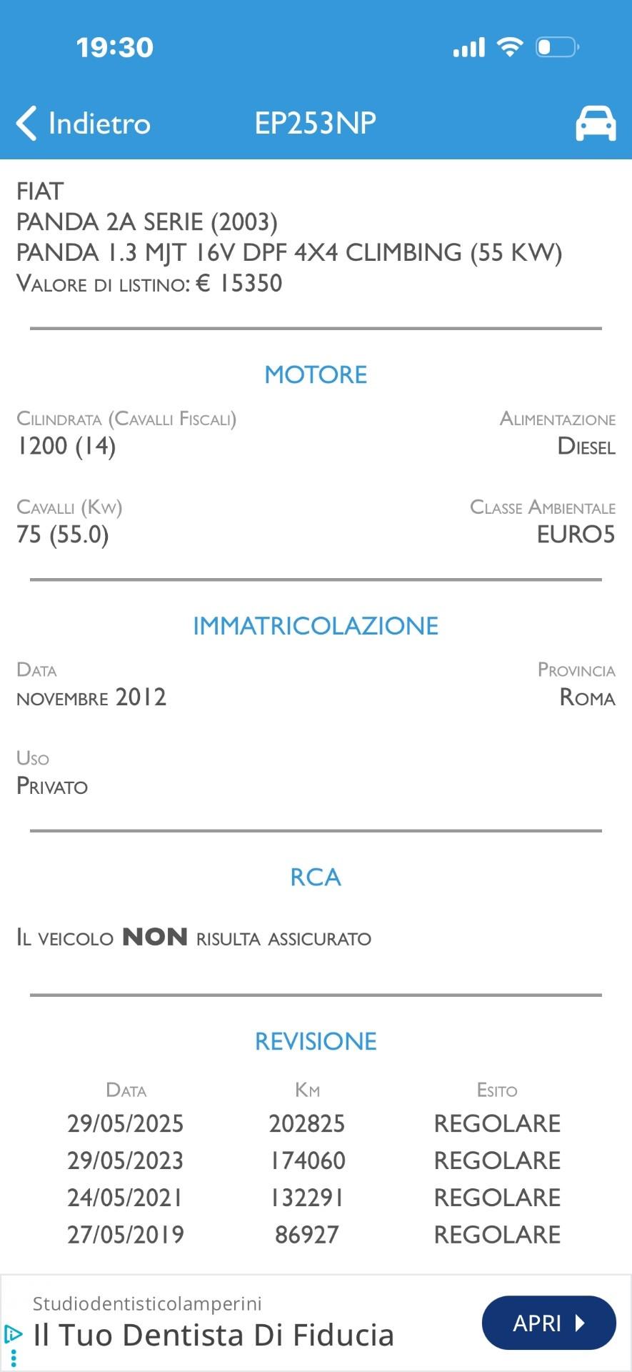 Fiat Panda 1.3 MJT 16V DPF 4x4 Climbing