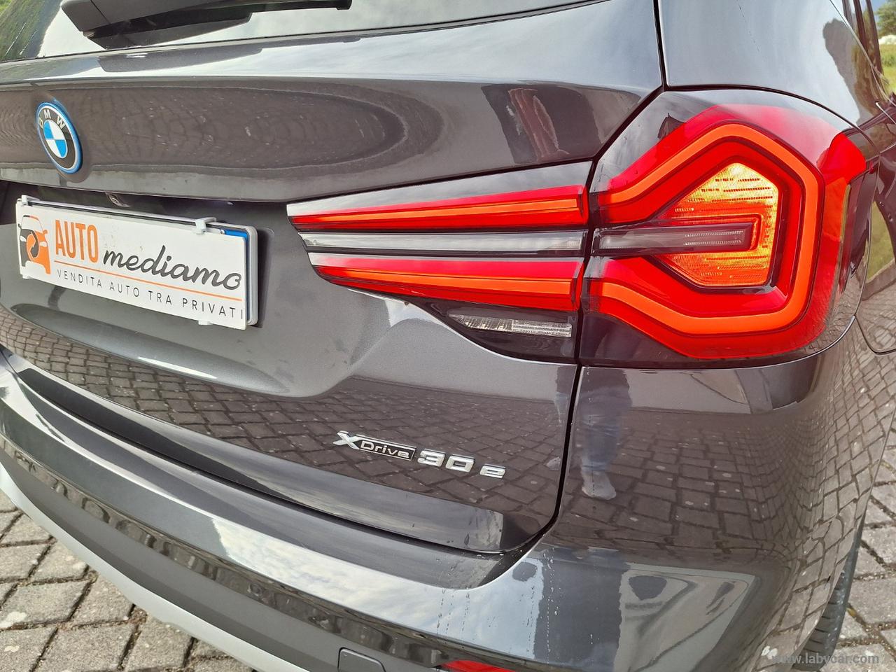 BMW X3 xDrive30e X LINE MY 22 TAGLIANDI BMW PELLE GANCIO