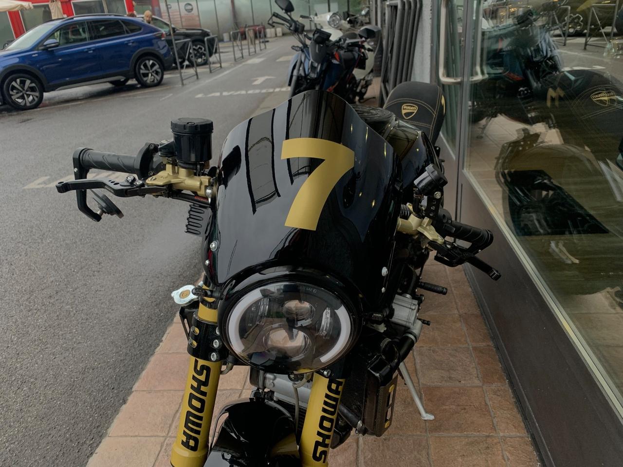 Ducati Monster S4R PARAFANGO CARBONIO PEDANE SPORTIVE