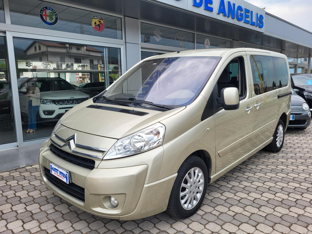 Citroen Jumpy 2.0 HDi 163 CV *** ATLANTE LOISIRS 9 POSTI FULL OPTIONALS DOPPIA PORTA LATERALE -