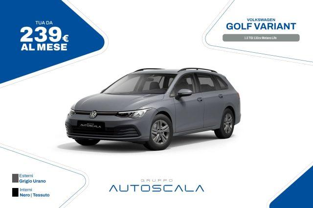 VOLKSWAGEN Golf Variant 1.5 TGI 130cv Metano Life