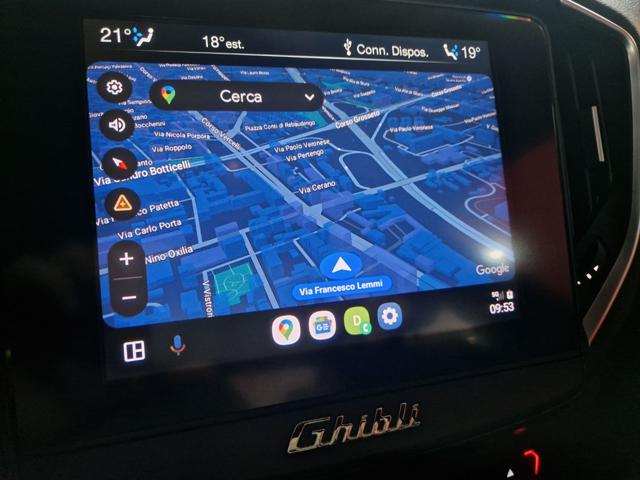 MASERATI Ghibli 3000 V6 CV.350 KM. 52.600 UNIPROP +PELLE+19'