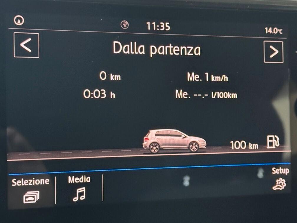 Volkswagen Golf VII 5p 1.6 tdi Business 115cv dsg Navi App Conn 16" Neopat