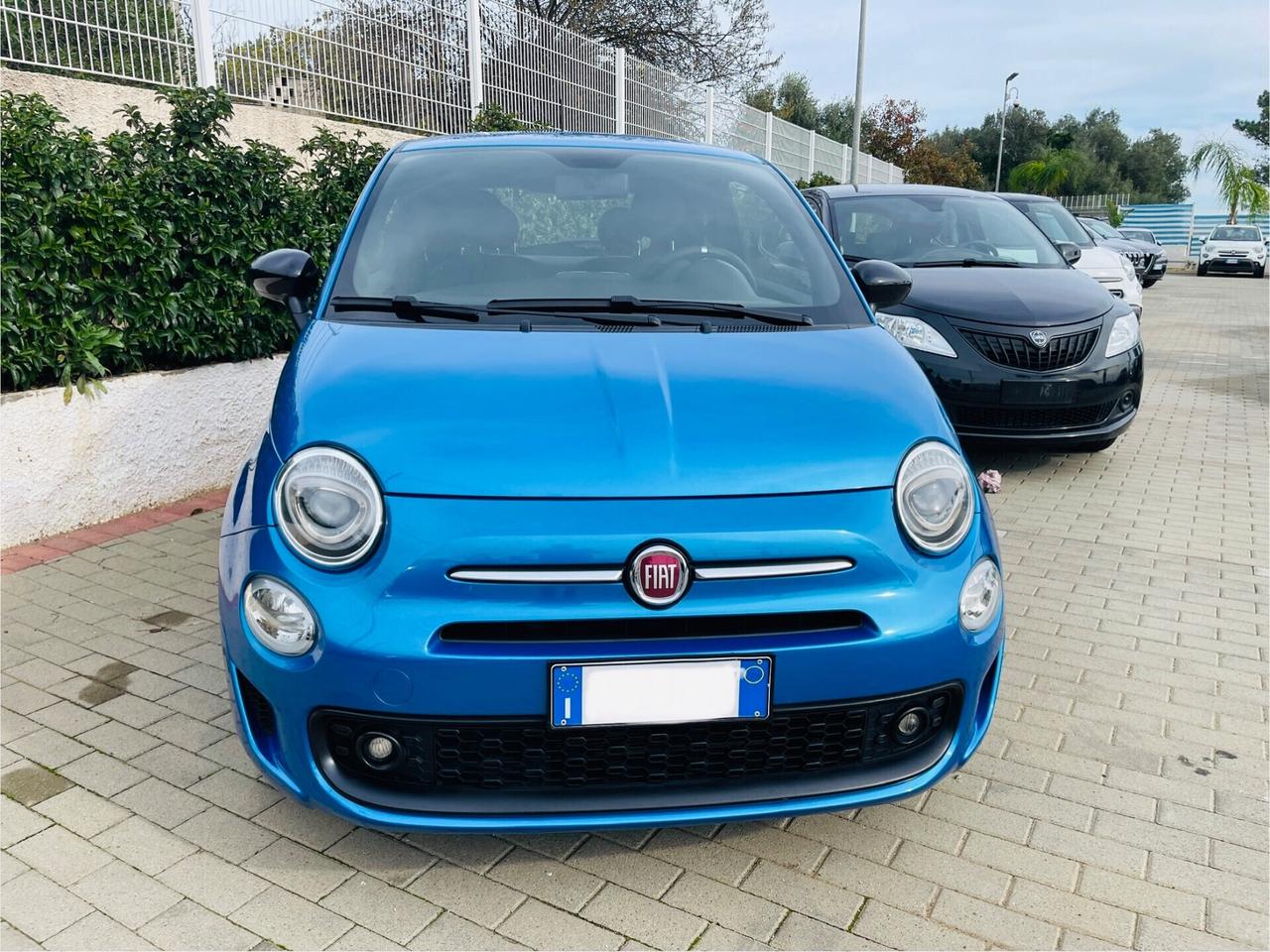Fiat 500 30000km 1.0 Hybrid Connect-sport led-navigatore-cielo nero