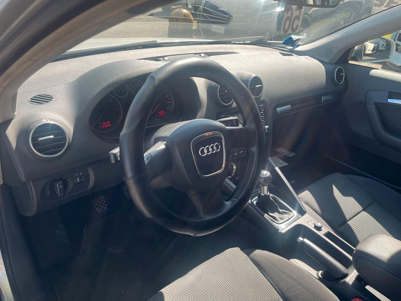 Audi A3 SPORTBACK 2.0 TDI 170 CV QUATTRO WD AMBITION
