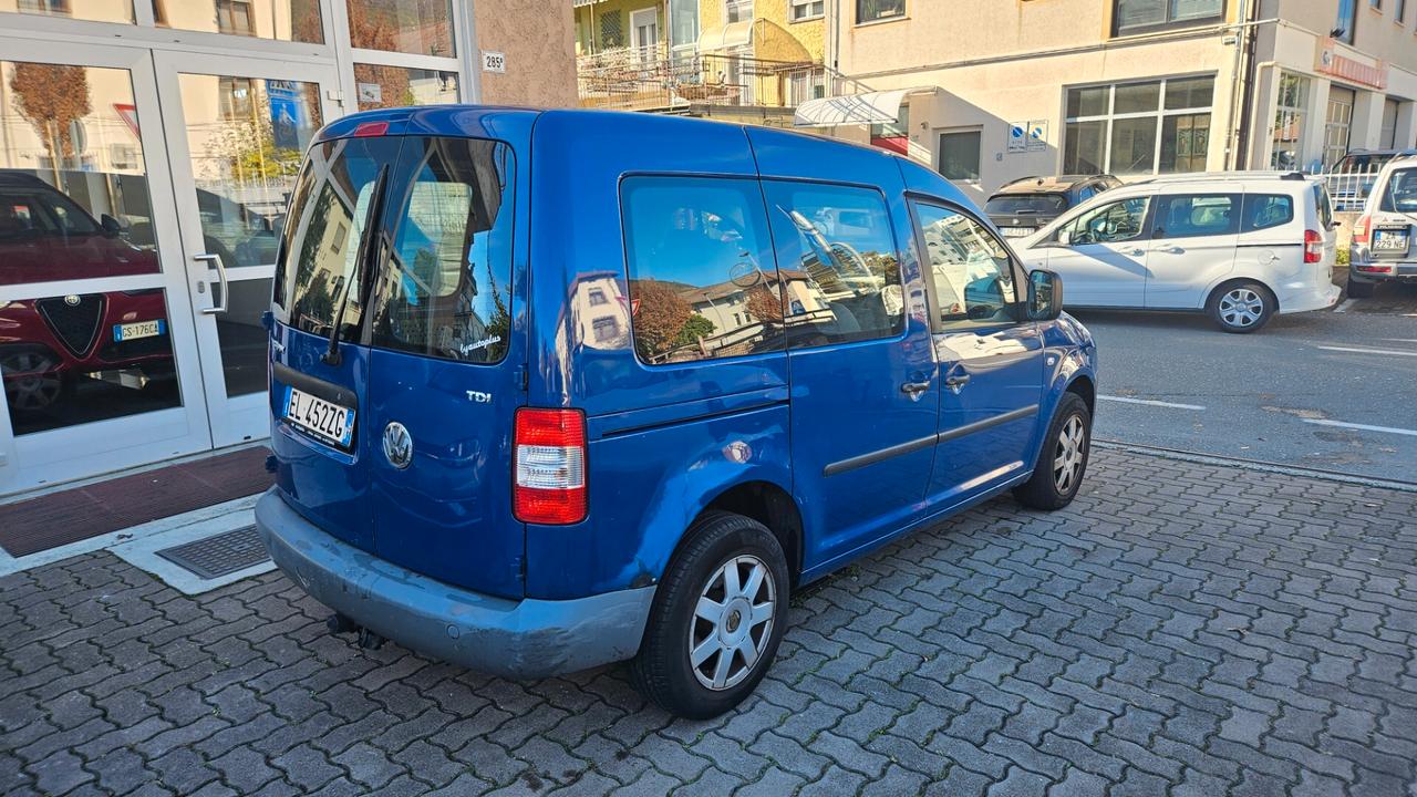 Volkswagen Caddy 1.9 TDI 105 CV LIFE GANCIO TRAINO