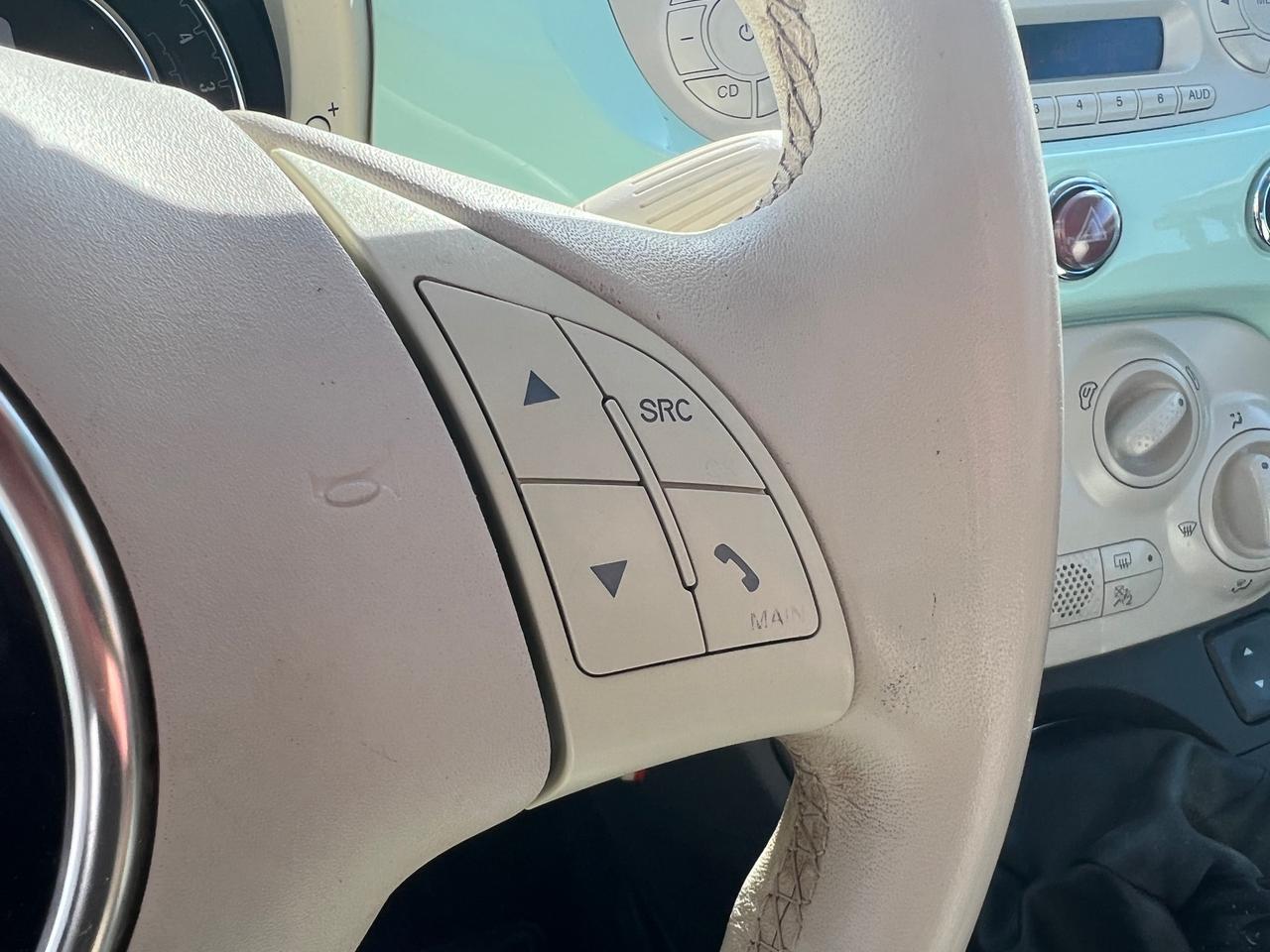 Fiat 500 1.3MJT 95CV Lounge LATTE E MENTA-2015