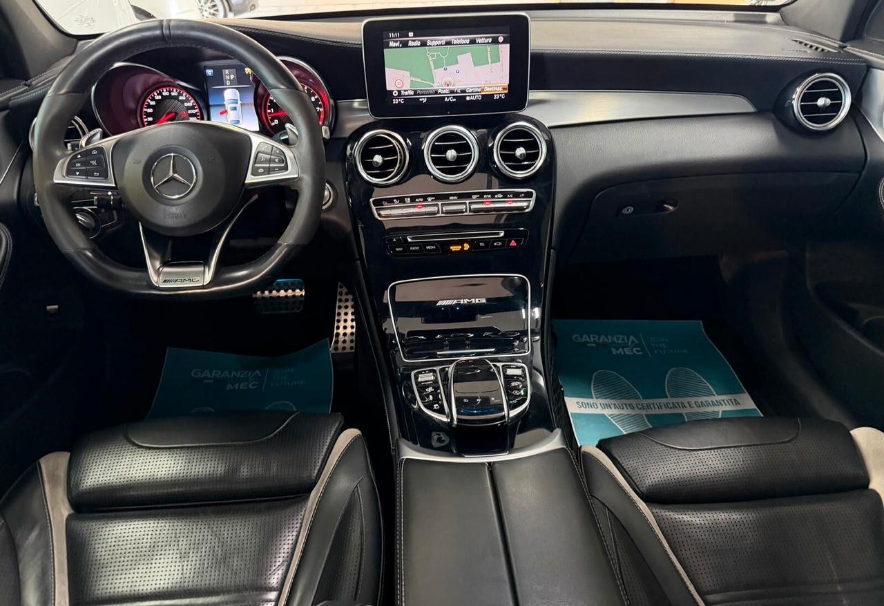 Mercedes-benz GLC 63 AMG Tetto+Burmester+21+TagliandiCertificati
