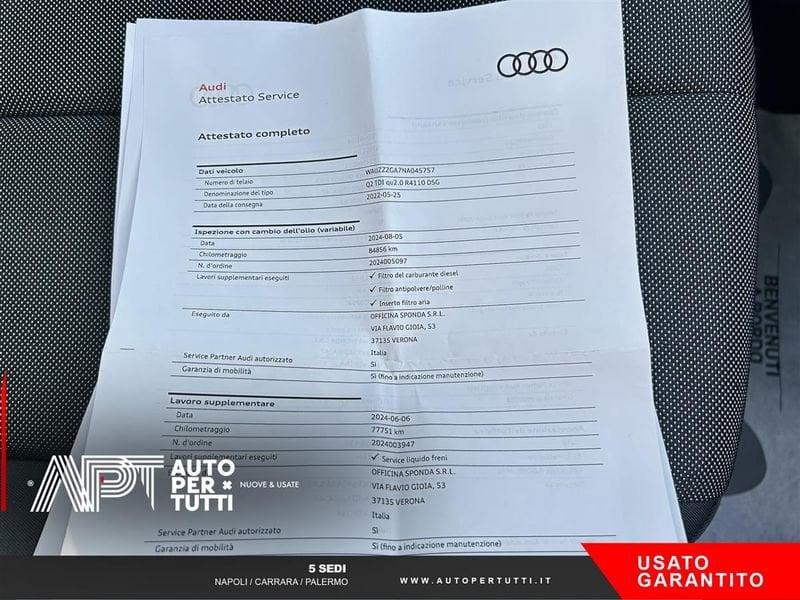 Audi Q2 Q2 35 2.0 tdi Admired Advanced quattro s-tronic
