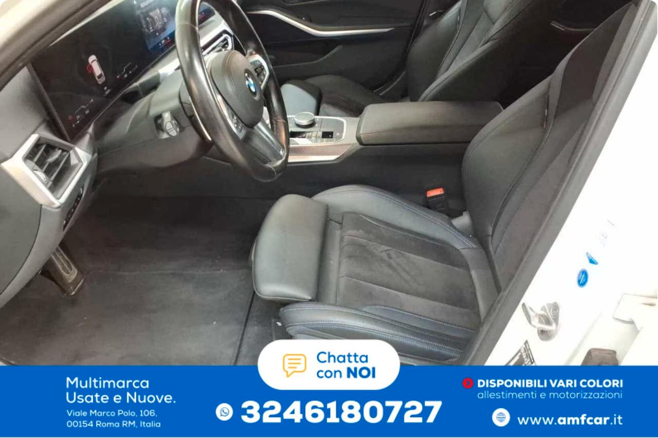 Bmw 318d 48V Msport Sw Cambio automatico Navi