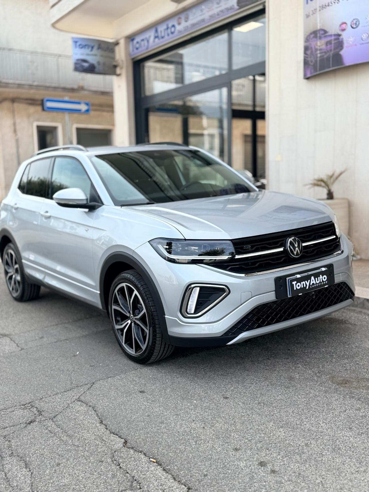 Volkswagen T-Cross 1.0 tsi R-Line edition Plus 115cv TELECAMERA,NAVI,APPLE CARPLAY,VIRTUAL COCKPIT, GARANZIA UFFICIALE