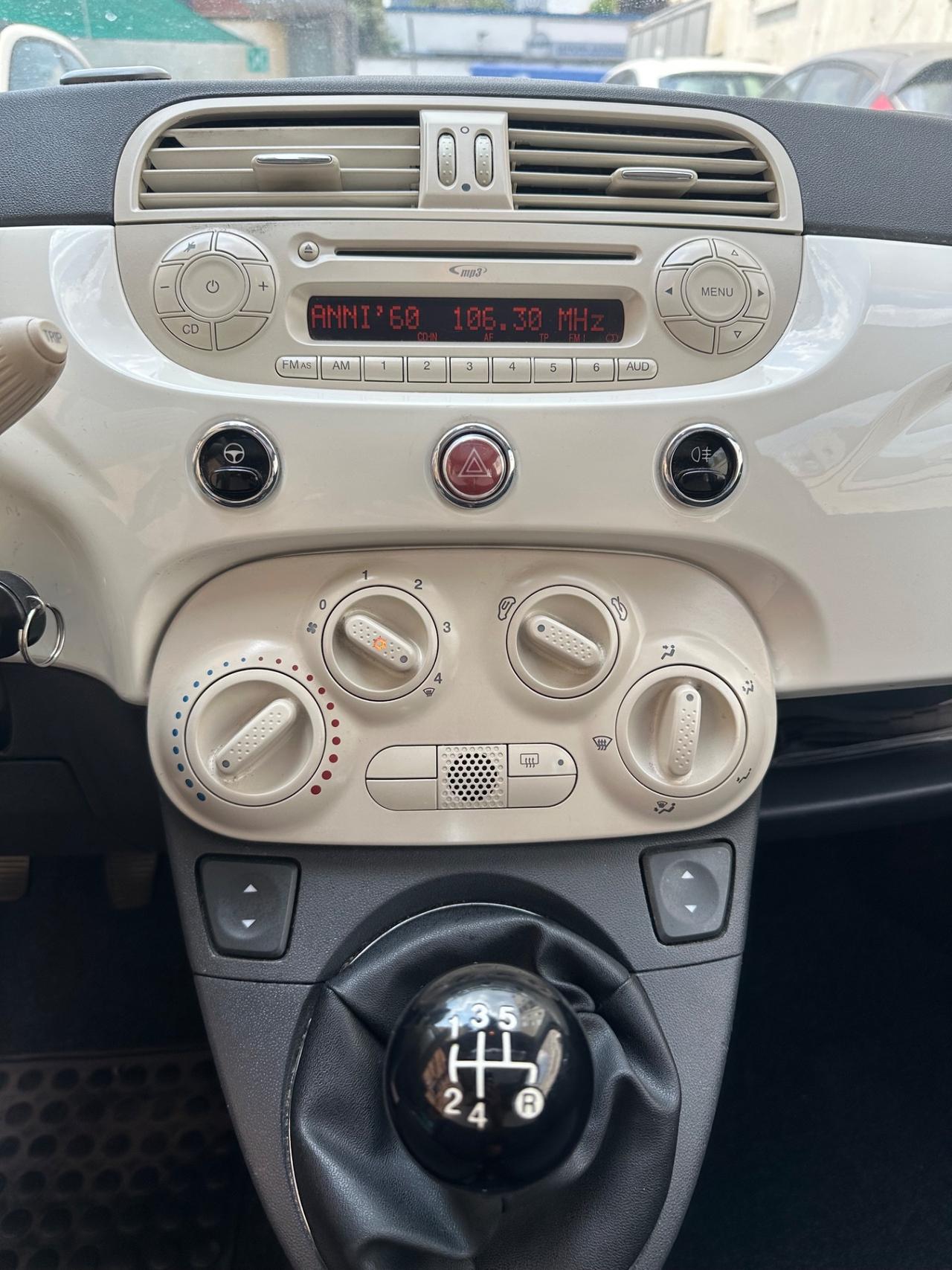 Fiat 500 1.2 Lounge - euro 5 - ok neopatentati