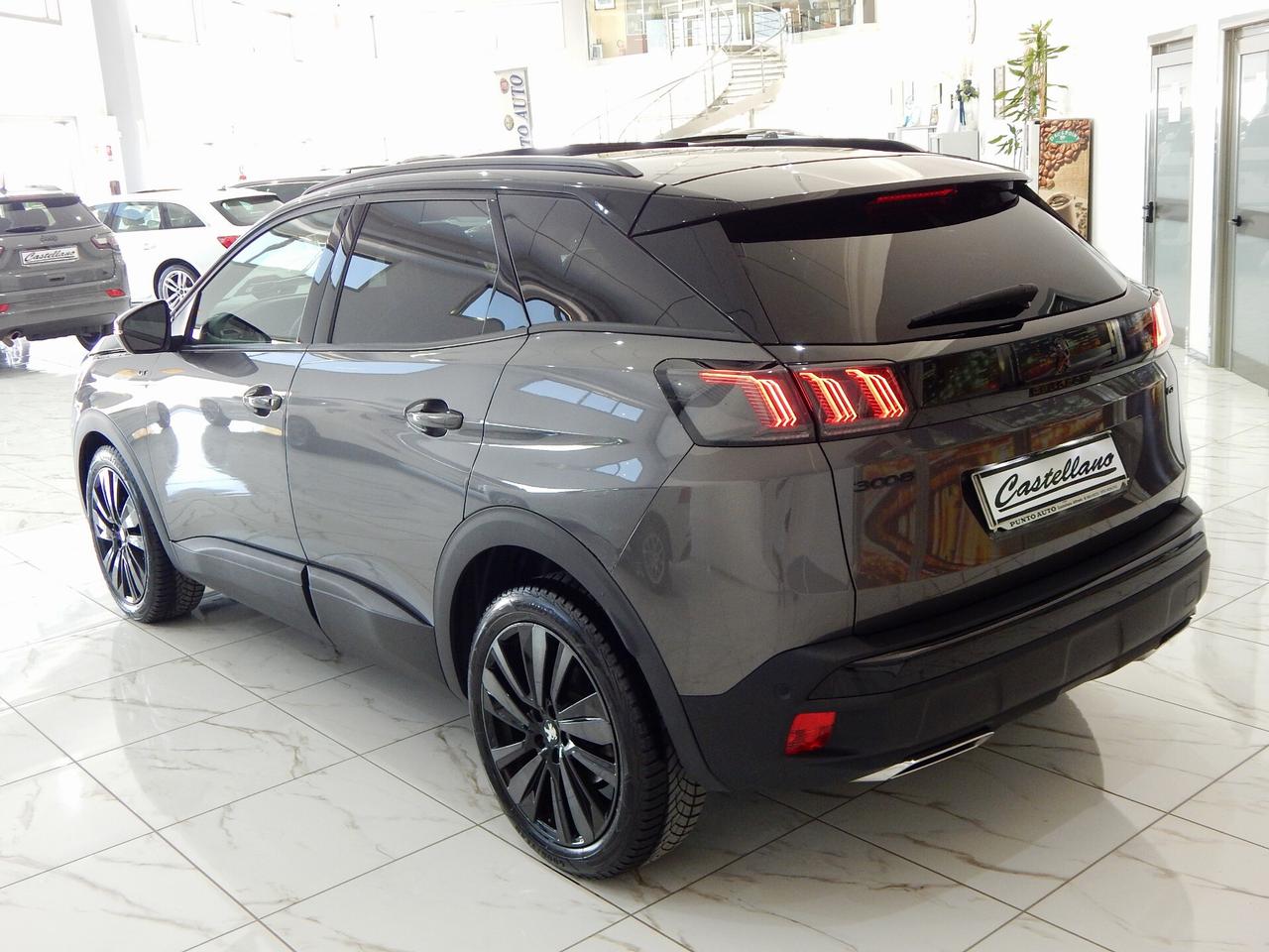 Peugeot 3008 1.5 bluehdi GT Pack EAT8 TETTO-NAVI-PELLE-LED-PARK