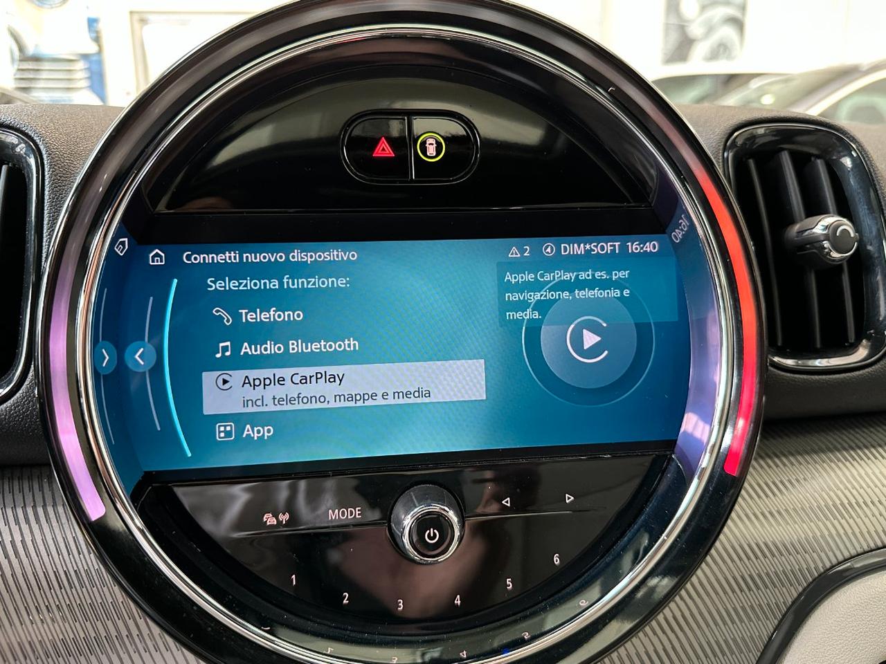 Mini Countryman Cooper D Yours 2.0 Auto - LED - 18" - Tetto - Carplay - Pelle - IVA