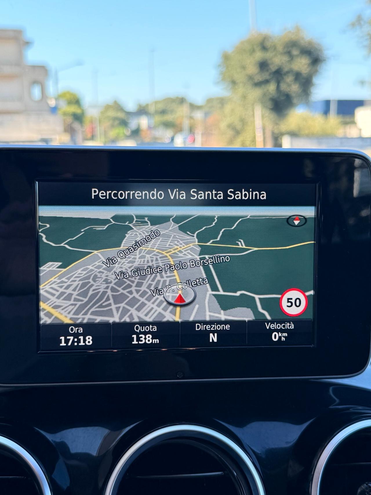 Mercedes-benz C 220 SW d Sport Plus auto NAVI,FULL LED, SENSORI DI PARCHEGGIO,BLUETOOTH,ANDROID