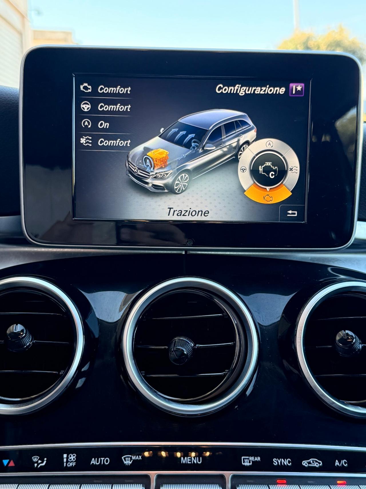Mercedes-benz C 220 SW d Sport Plus auto NAVI,FULL LED, SENSORI DI PARCHEGGIO,BLUETOOTH,ANDROID