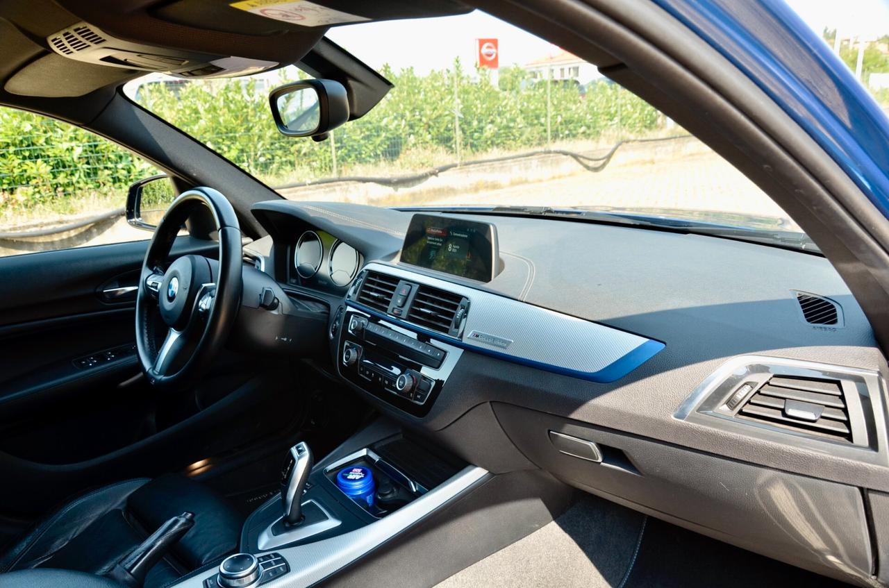 BMW 118d MSPORT 5p 150cv AUTO, PREZZO REALE, UFF ITALIANA, EURO 6C, FARI LED, NAVI, PELLE DAKOTA, 19", PERMUTE