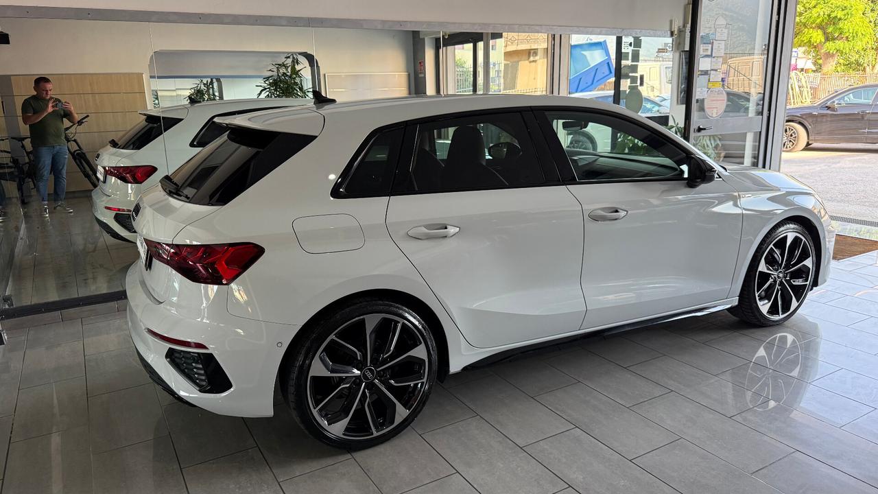 AUDI A3 SPORTBACK S LINE IDENTITY BLACK
