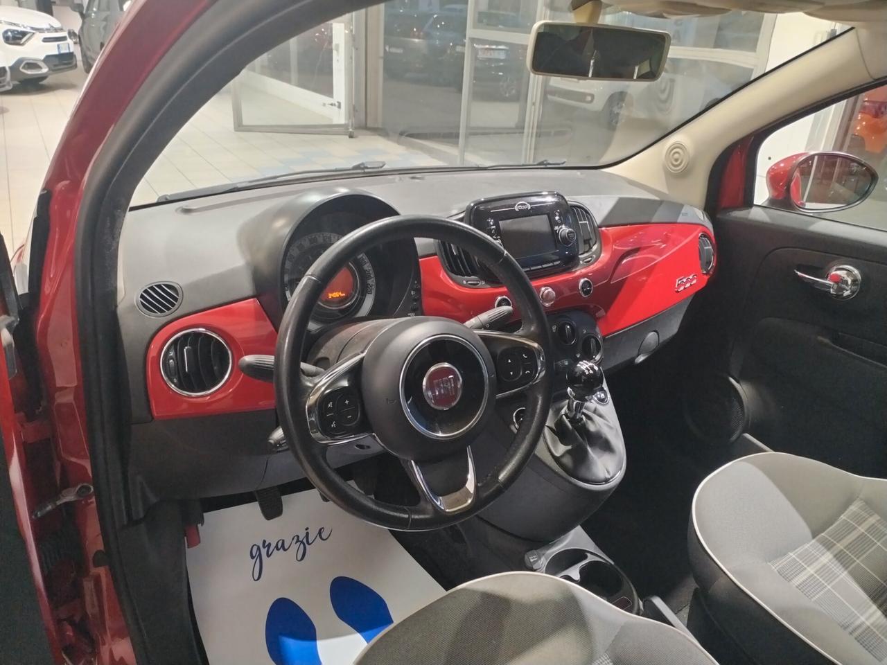 Fiat 500 1.2 Lounge tetto apribile neopatentati