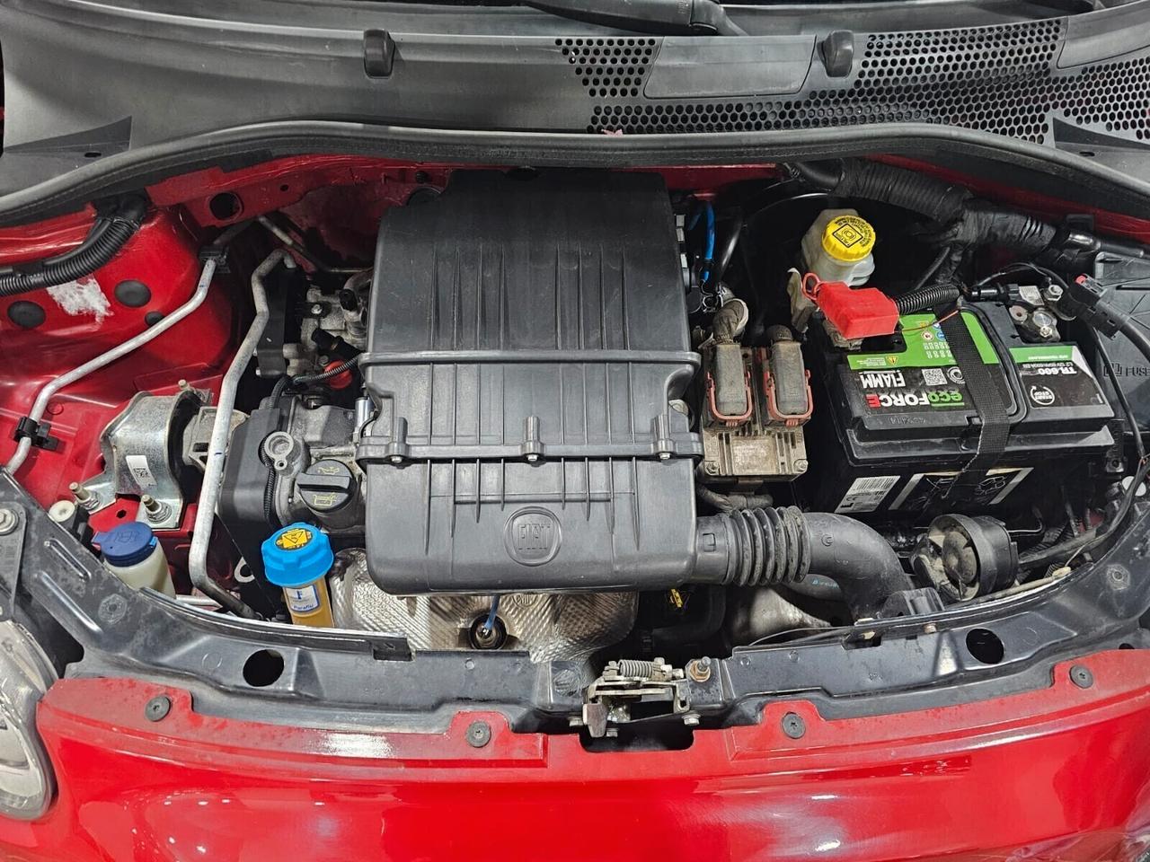 NUOVA FIAT 500 LOUNGE 1.2 BENZ 69CV DUALOGIC TETTO PANORAMICO APRIBILE