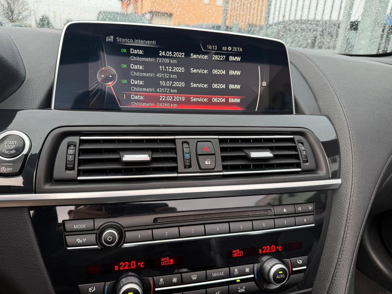 BMW 640 Cabrio xdrive KM CERTIFICATI