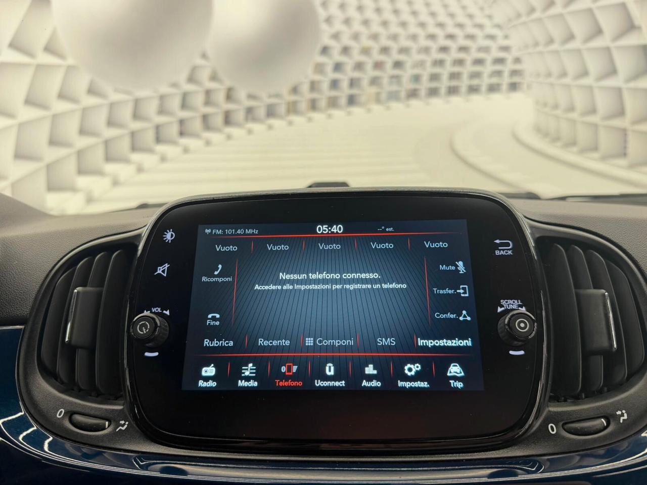 Fiat 500 C 1.0 Hybrid Lounge-70CV-KM CERTIFICATI-12 MESI GARANZIA-PERMUTE