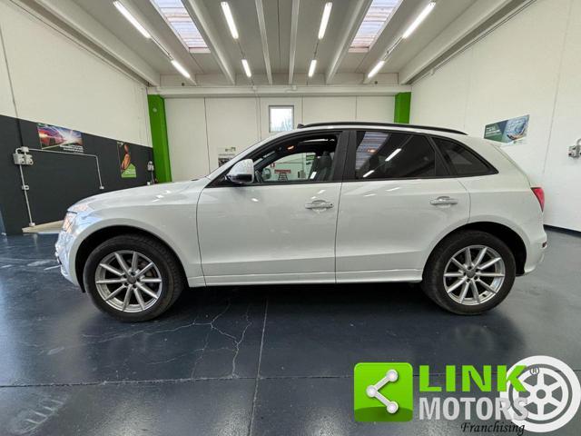 AUDI Q5 2.0 TDI 190 CVS-TRONIC, KM CERT, TETTO, PELLE.