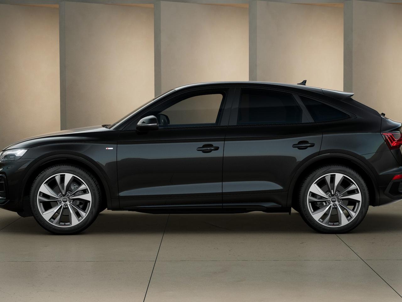 Audi Q5 sportback 40 2.0 tdi mhev 12v identity black quattro s tronic