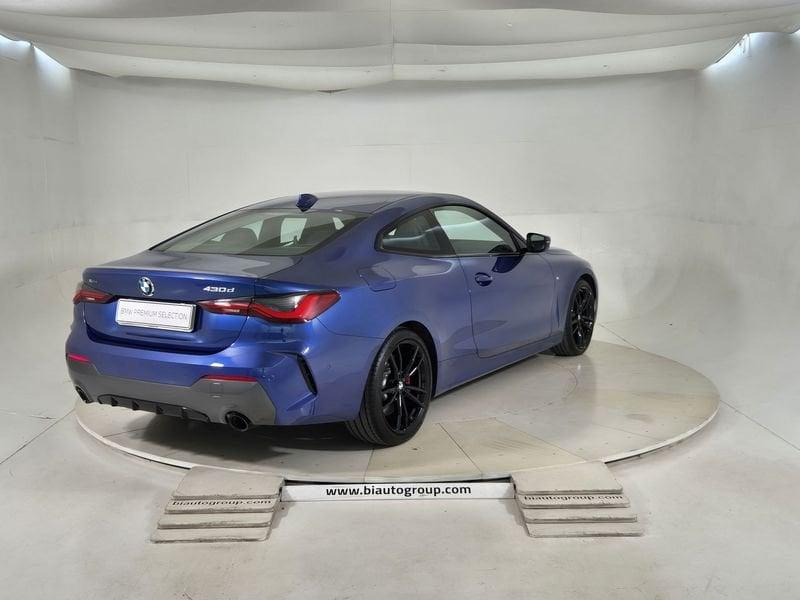 BMW Serie 4 G22 2020 Coupe Diesel 430d Coupe mhev 48V xdrive Msport auto