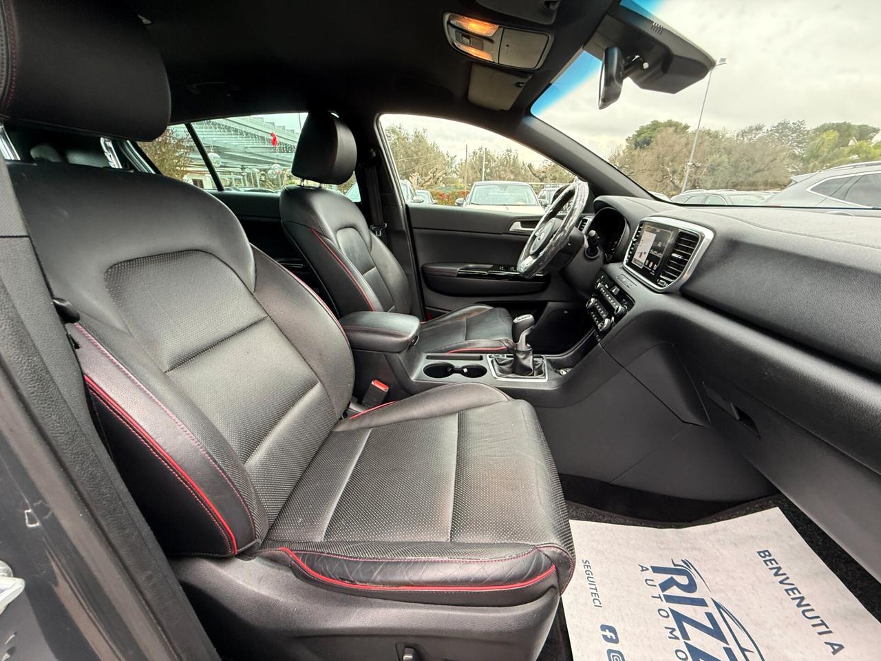 KIA SPORTAGE 1.6CRDI 115CV GT LINE PELLE NAVI LED CAMERA