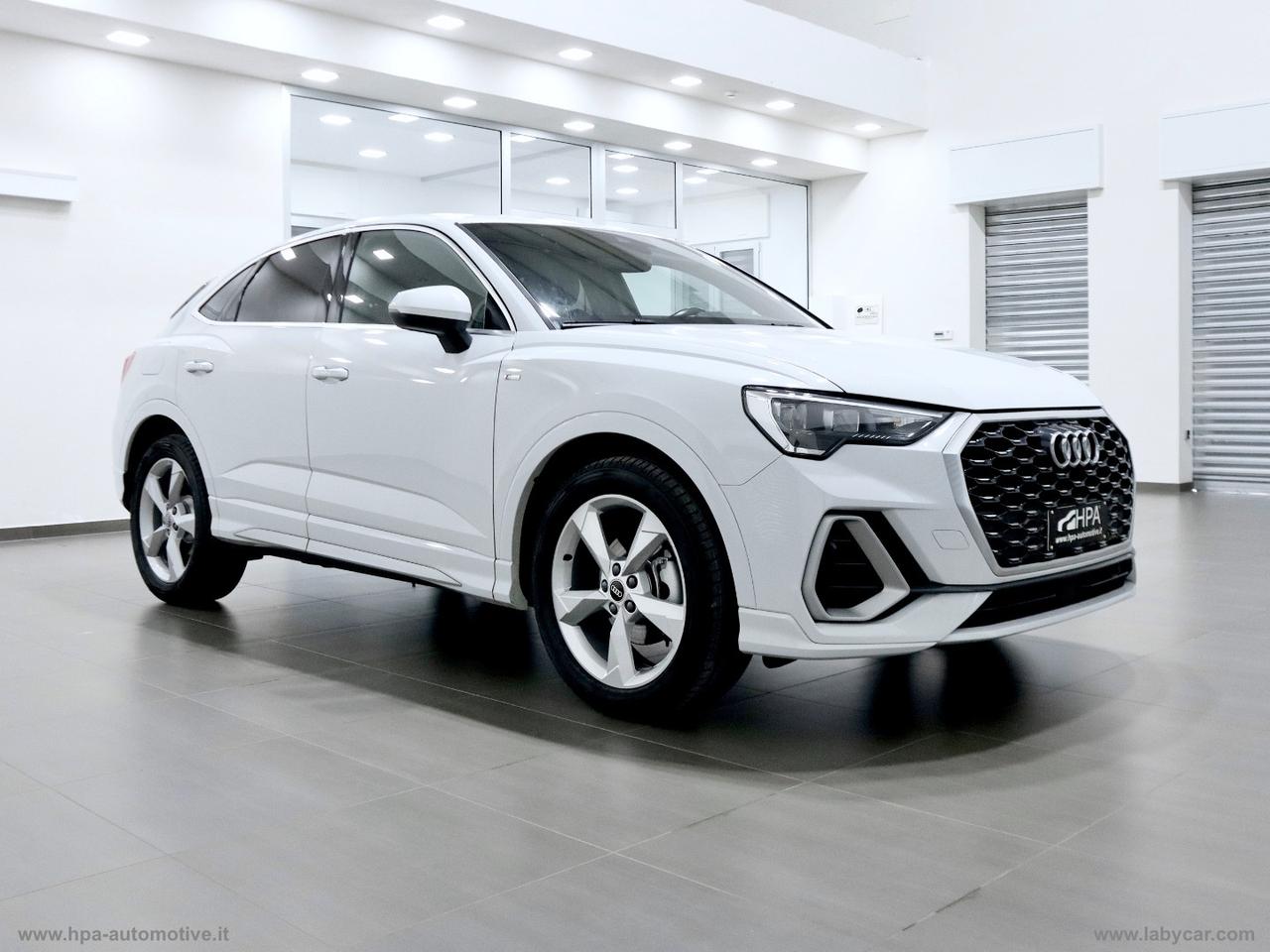AUDI Q3 SPORTBACK 2.0TDI S-tronic S-Line LED NAVI PELLE CERCHI 19 RETROCAMERA
