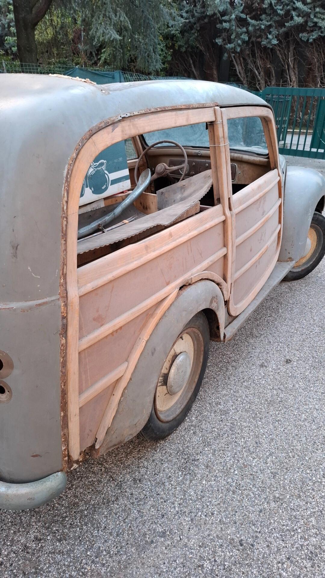 Fiat Topolino Giardinetta Legno 1950