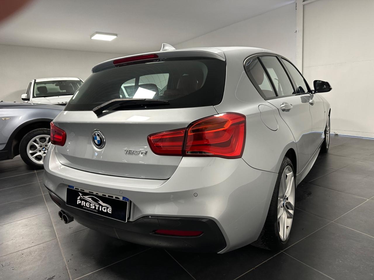 BMW 125D M-SPORT 224CV AUTOMATICA PELLE ROSSA FULL