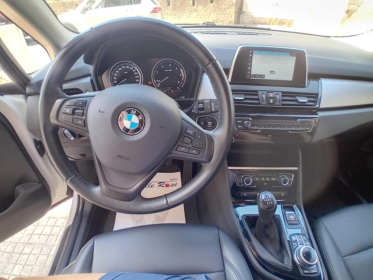 Bmw 216 216d 116Cv Active Tourer Luxury Tetto Navi