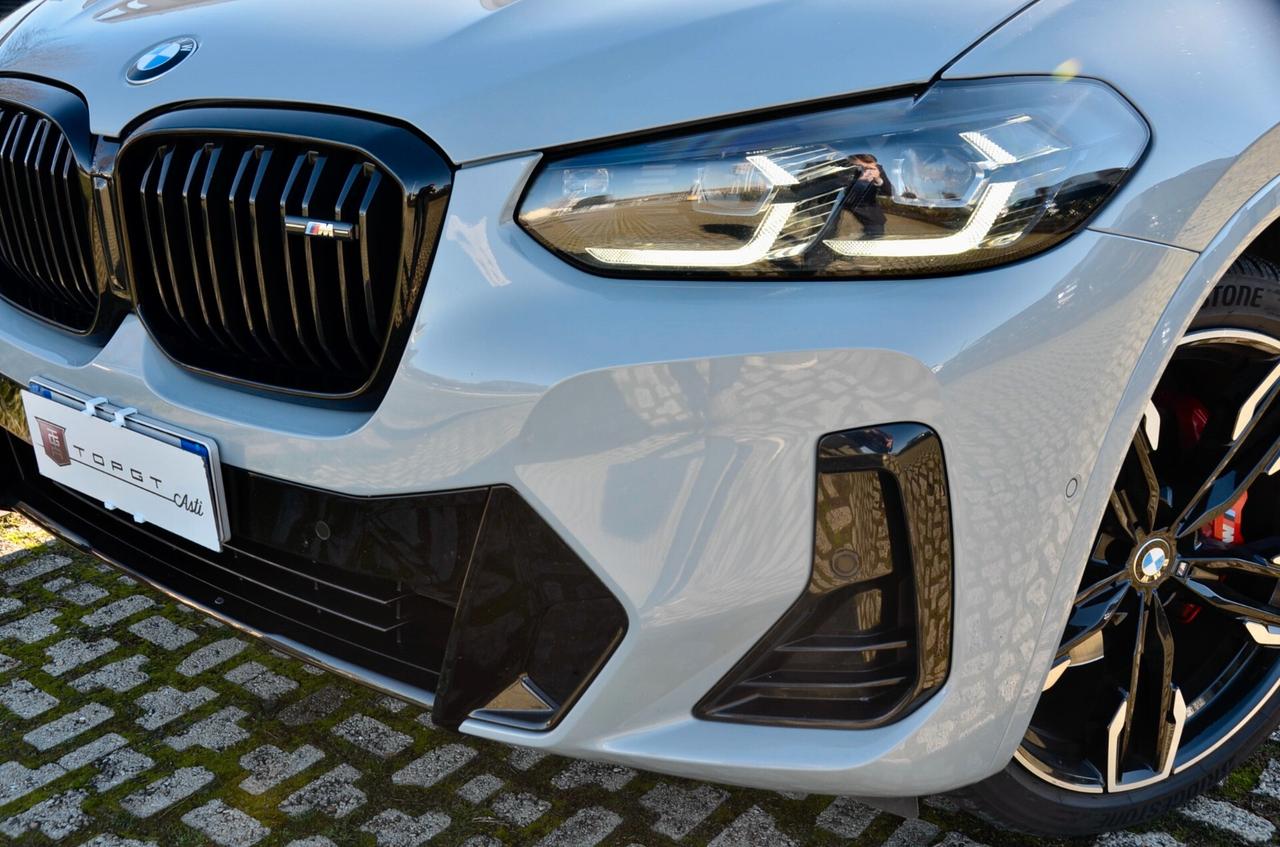 BMW X3 XDRIVE M40d MHEV 48V 340cv AUTO, GARANZIA UFF BMW, SERVICE BMW, UFF ITALIANA, TETTO, MBRAKES, FARI FULL LED, RETROCAMERA, 21", PERMUTE