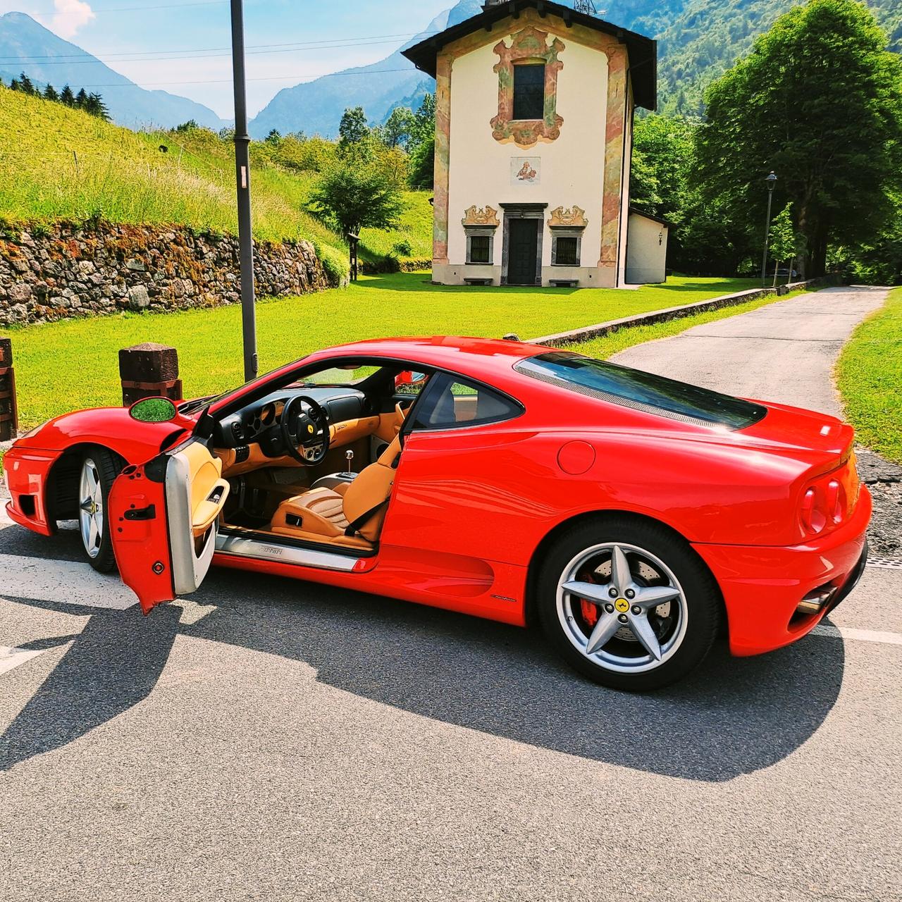 Ferrari 360 Modena MANUALE - interni BEIGE