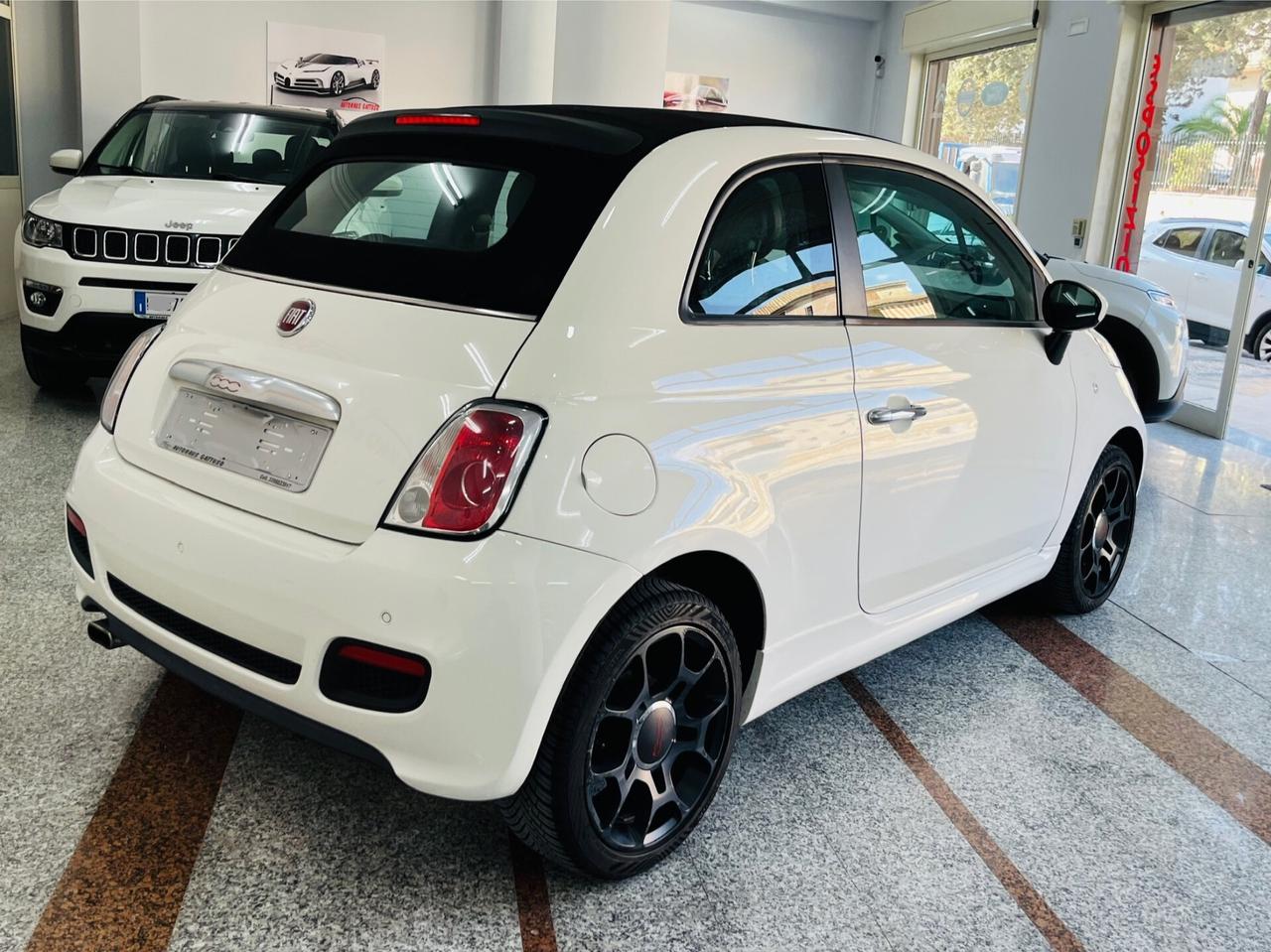 Fiat 500S cabrio 1.2 benzina 69cv anno 2014