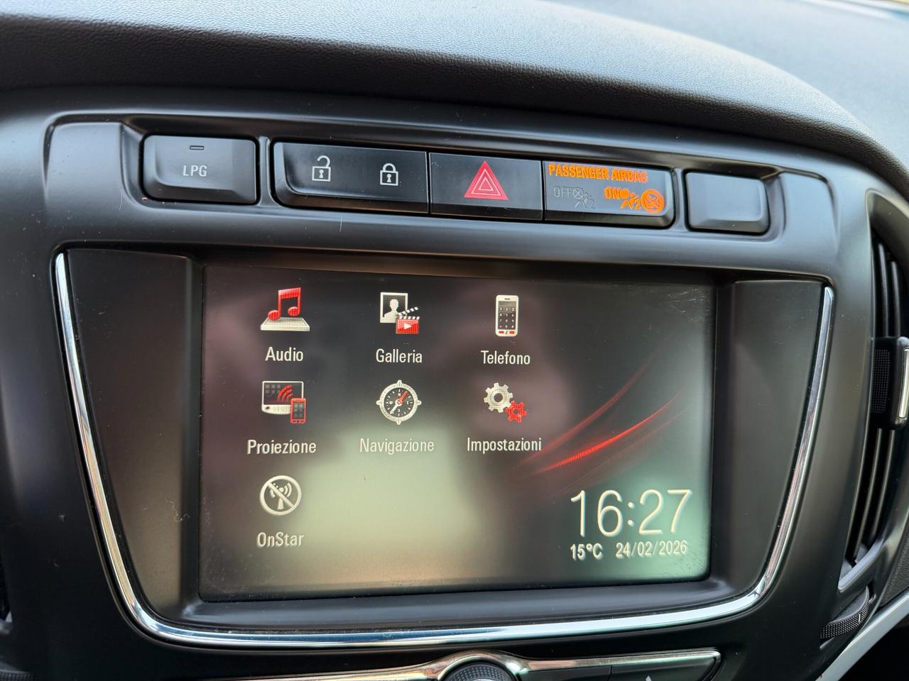 Opel Zafira GPL ORIGINALE 7 POSTI