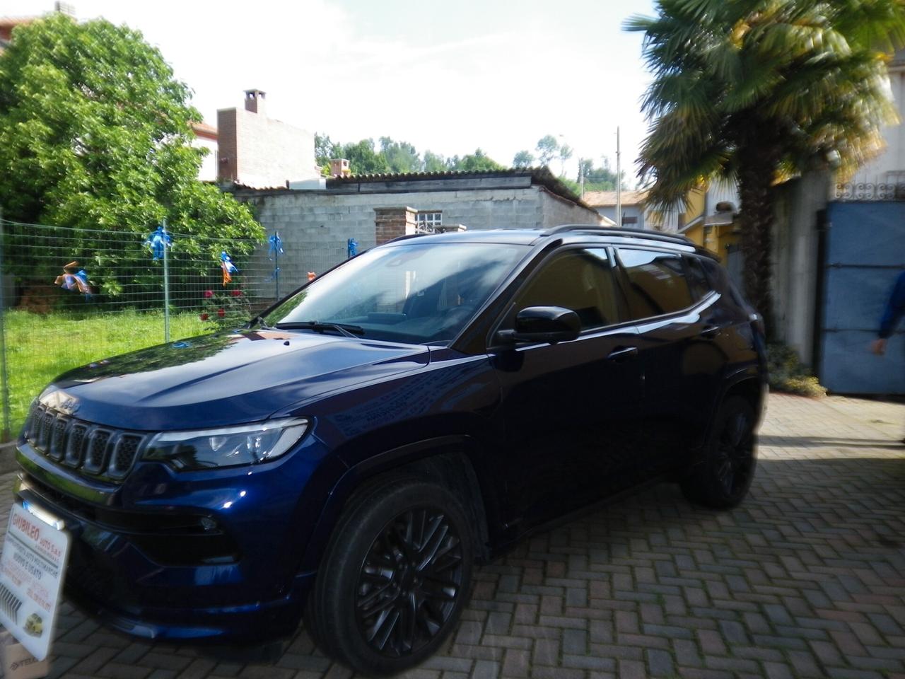 Jeep Compass 1.3 Turbo T4 240 CV PHEV AT6 4xe S - FOUL OPTIONAL INTERNI IN PELLE RISCALDATI..