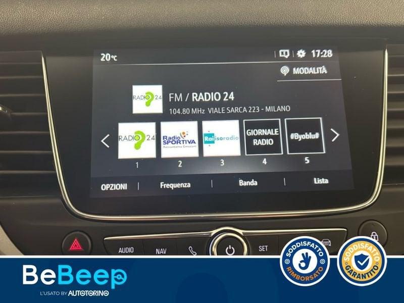 Opel Grandland X 1.2 INNOVATION S&S 130CV MY18